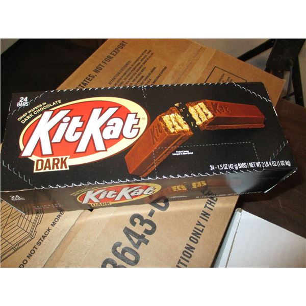 DARK CHOCOLATE KIT KAT BARS (24 X 1.5 OZ) - PER BOX