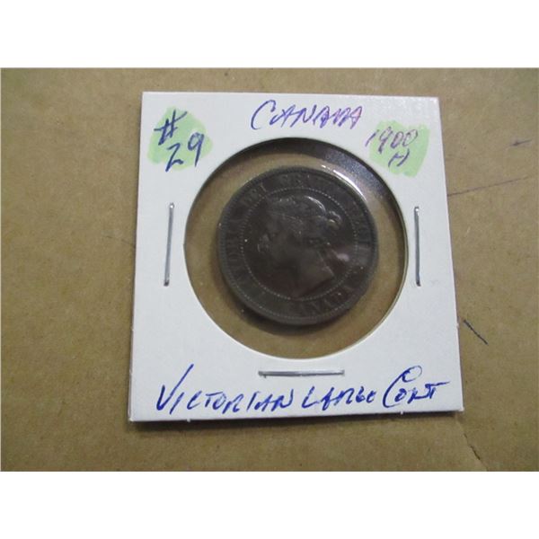 1900H VICTORIAN CANADA LARGE PENNY