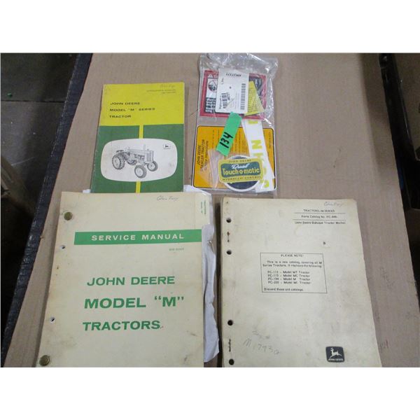 BUNDLE OF JOHN DEERE MANUALS