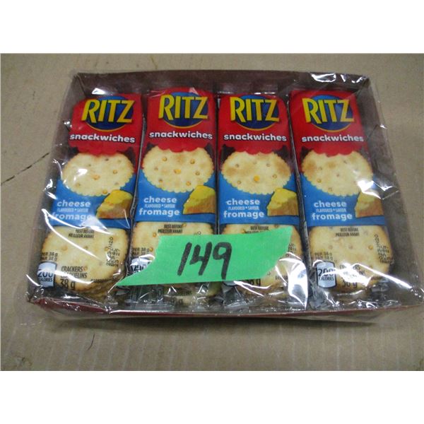 SHELF PULLS (AS IS):  RITZ CRACKER SNACKS (8)