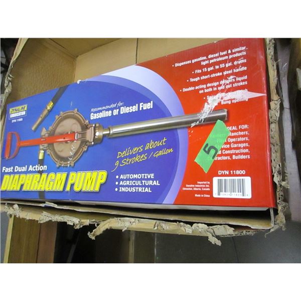NEW:  GAS OR DIESEL DIAPHRAM FUEL PUMP
