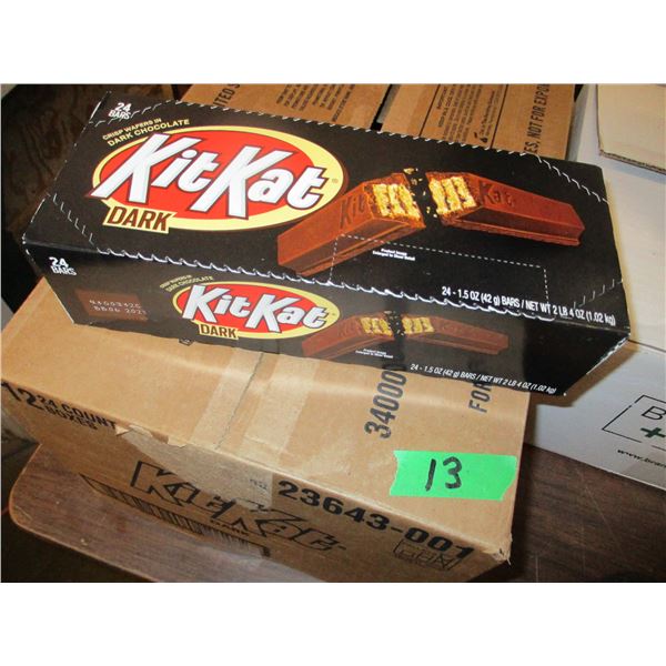 DARK CHOCOLATE KIT KAT BARS (24 X 1.5 OZ) - PER BOX