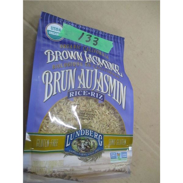 SHELF PULLS (AS IS):  BROWN JASMINE RICE (907G) - BAG