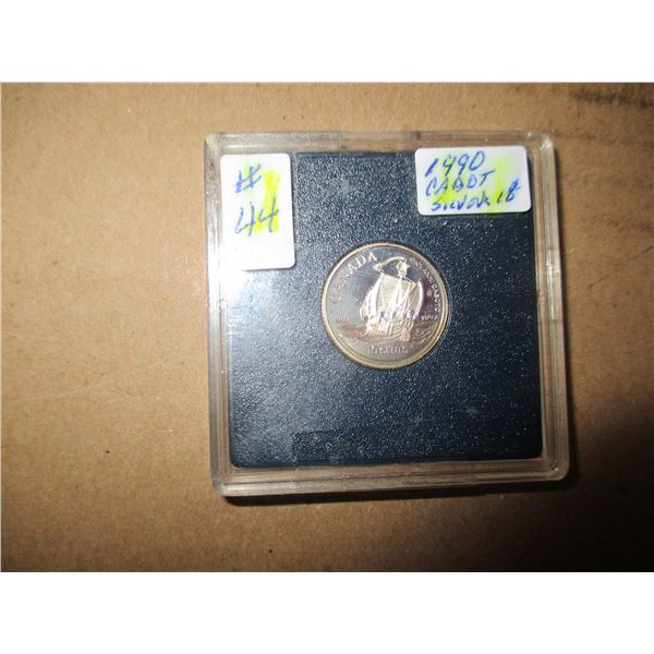 1990 CABOT PROOF CASED SILVER DIME