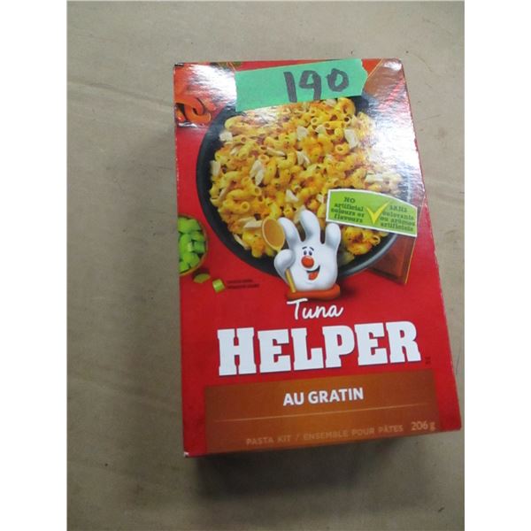 SHELF PULLS (AS IS):  TUNA HELPER (206G) - BOX