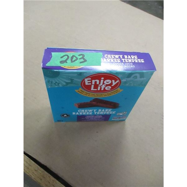 SHELF PULLS (AS IS):  CHEWY BARS (165 G) - BOX