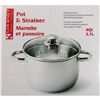 Image 1 : GOURMET TOOLS POT AND STRAINER - 3.7L