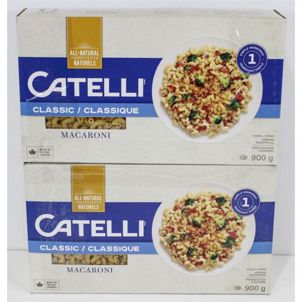 2 CATELLI CLASSIC MACARONI - 900G EA