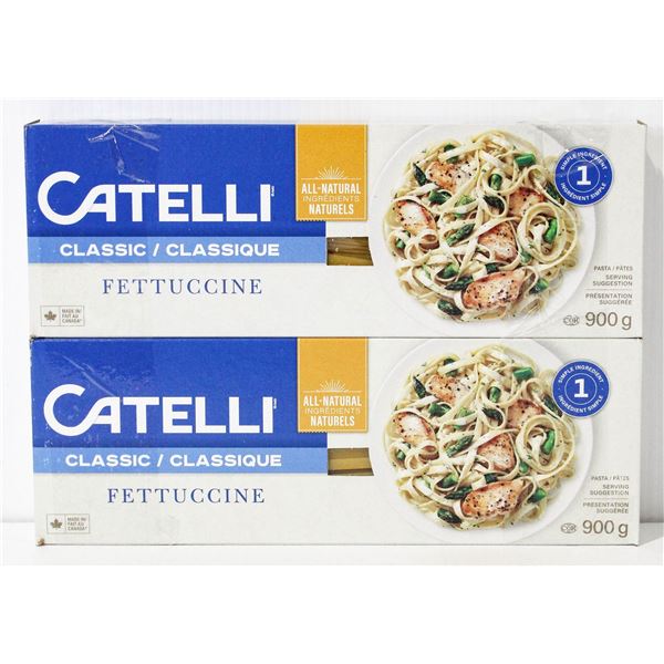 2 CATELLI CLASSIC FETTUCCINE - 900G EA