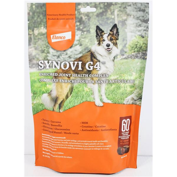 ELANCO SYNGOVI G4 JOINT HEALTH DOG TREATS 