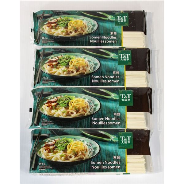 4PKS T&T SOMEN NOODLES 363G PER PACK