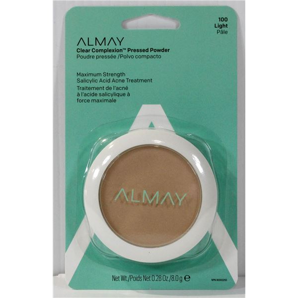 ALMAY CLEAR COMPLEXION PRESSED POWDER - LIGHT