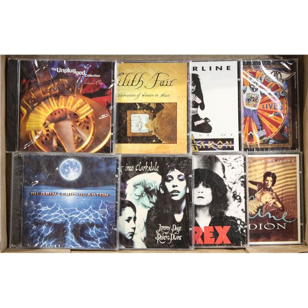 8 SEALED VINTAGE CDS ERIC CLAPTON & MORE