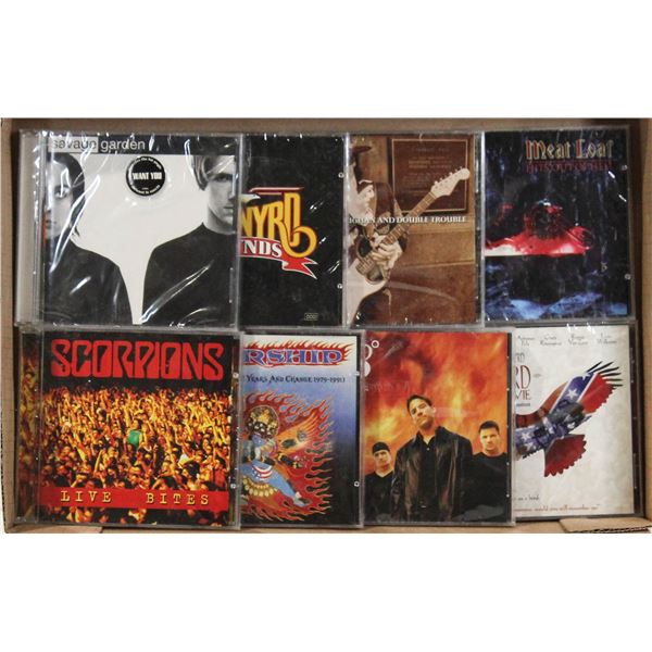 8 SEALED VINTAGE CDS SCORPIONS & MORE