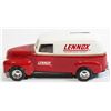 Image 1 : 1950 CHEVY PANEL TRUCK DIECAST BANK LENNOX 
