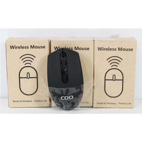 3 WIRELESS MICE