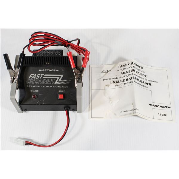 FAST CHARGER 7,2V NiCd RACING PACKS