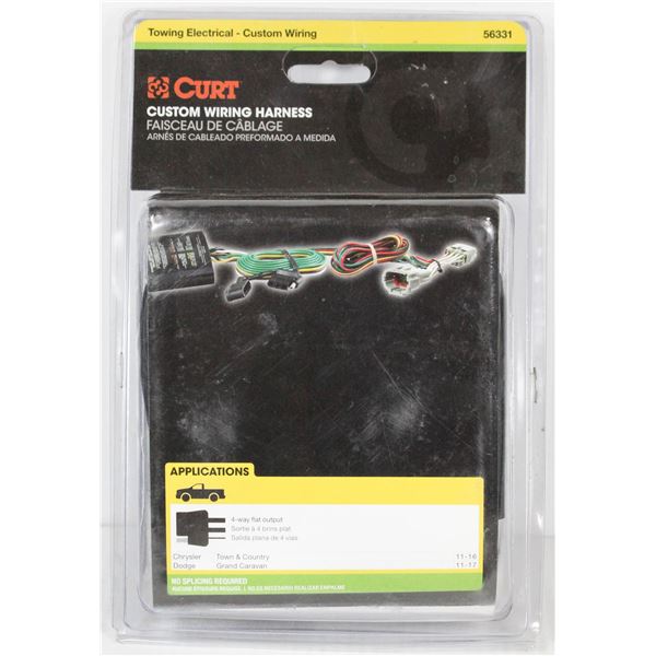 CURT CUSTOM TOWING WIRING HARNESS 