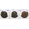 Image 1 : THREE ASSORTED. LARGE PENNY TOKENS
