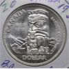 Image 1 : 1958 B.C. CANADA TOTEM POLE SILVER DOLLAR