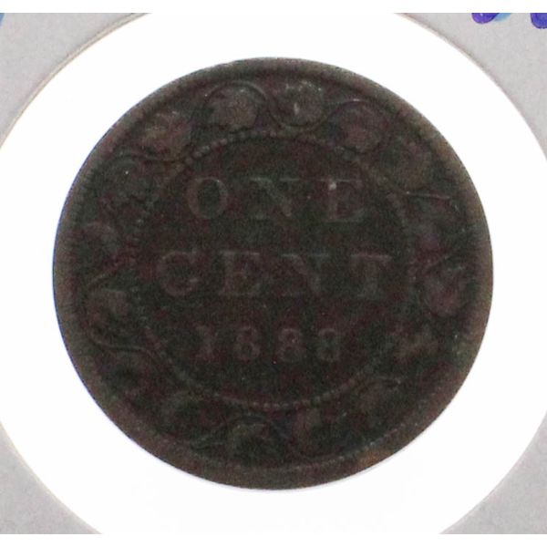 1888 CANADA VICTORIAN LARGE PENNY