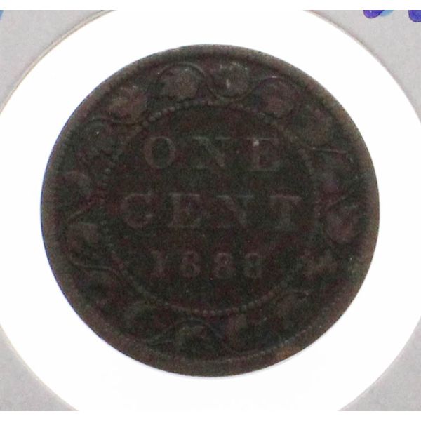 1888 CANADA VICTORIAN LARGE PENNY