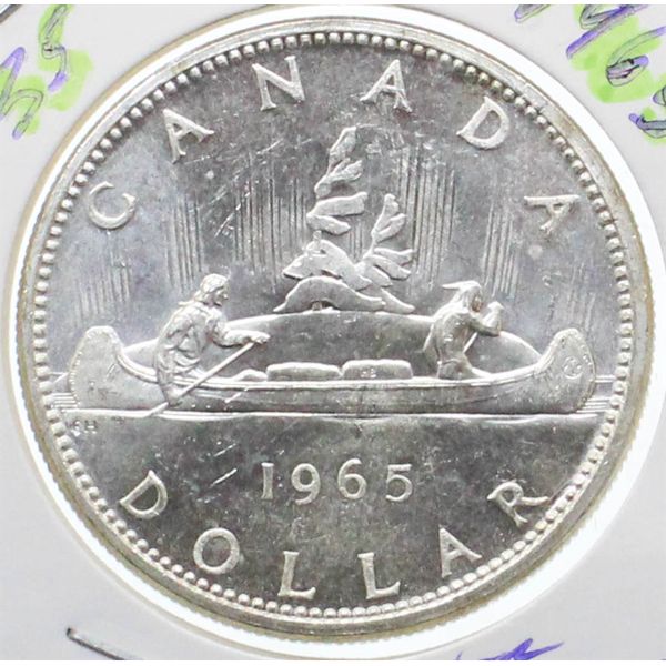 1965 CANADA VOYAGER SILVER DOLLAR