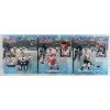Image 1 : 3 NHL STARTING LINEUP FIGURES W/ TRADING CARD