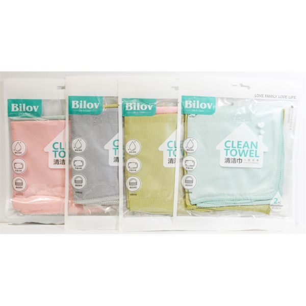 4 PKS BILOV MICROFIBER CLOTHS