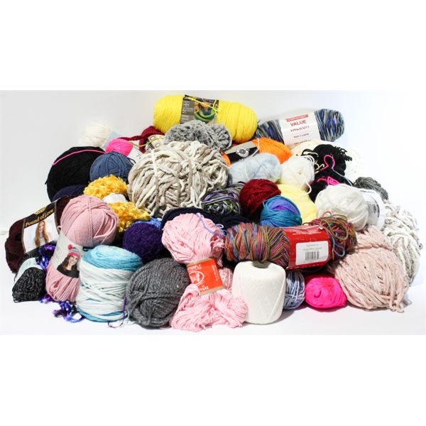 ASSORTED YARN PARTIAL ROLLS (BAG NO. 2)