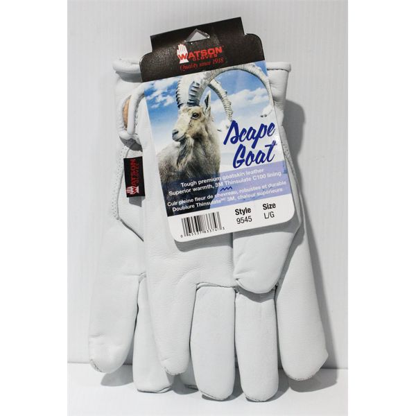 LARGE - WATSON SCAPE GOAT GLOVES STYLE 9545