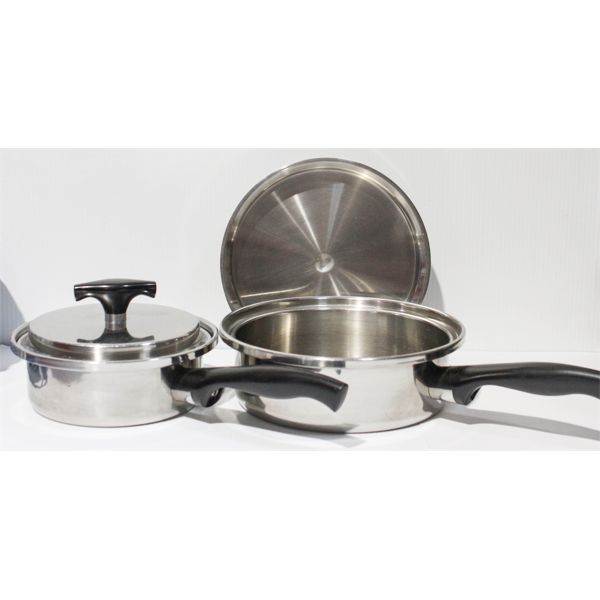 ESTATE KITCHEN CRAFT STAINLESS STEEL POTS