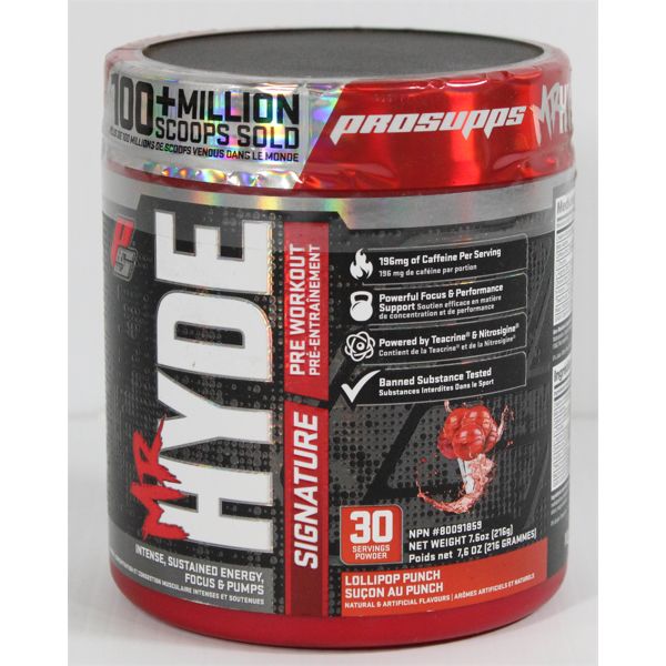 PROSUPPS MR HYDE SIGNATURE LOLLIPOP PUNCH 