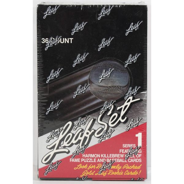 1991 SEALED LEAF SET SERIES 1 BASEBALL CARDS