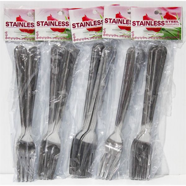 30 STAINLESS STEEL FORKS