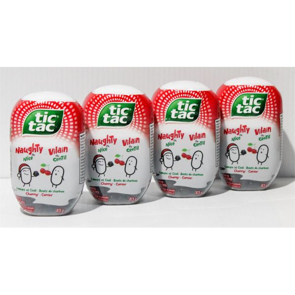 4 PK TIC TAC MINTS CHERRY