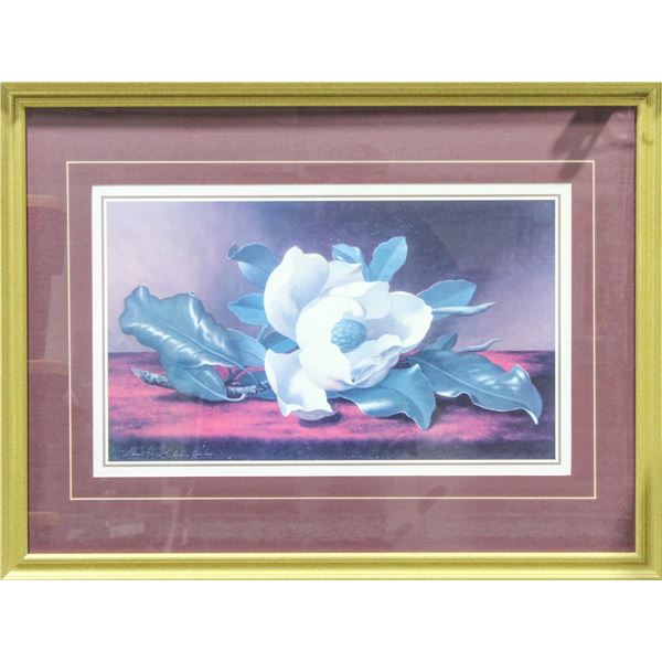 MAGNOLIA BY M.J. HEADE FRAMED ART PRINT