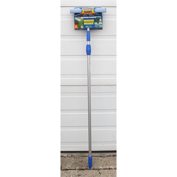 NEW TELESCOPIC 7' WINDOW WASHER