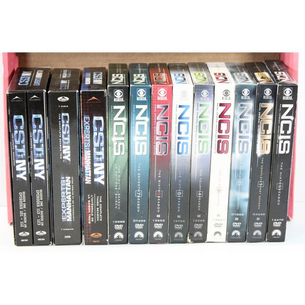 12 CSI & NCIS DVD SEASON SETS