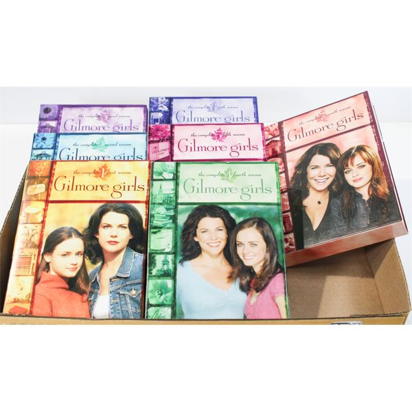 7 GILMORE GIRLS DVD SEASON SETS