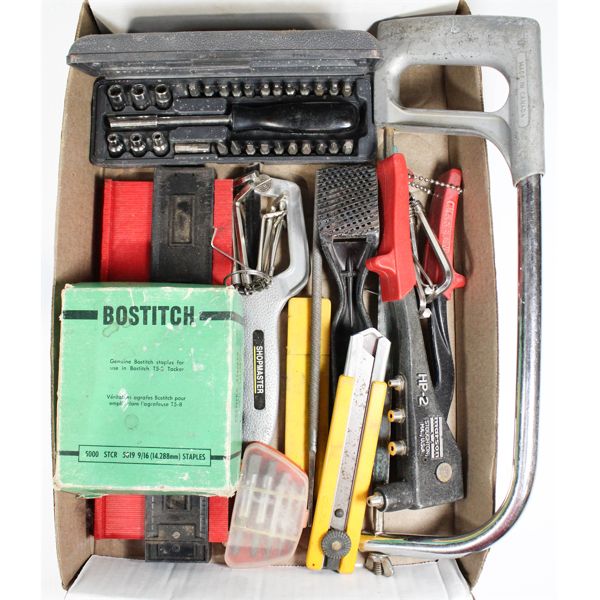 LOT OF ASSORT. TOOLS