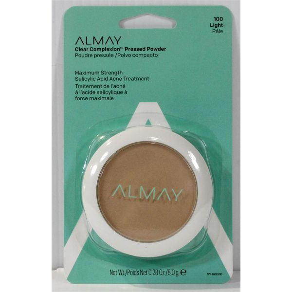 ALMAY CLEAR COMPLEXTION PRESSED POWDER - LIGHT