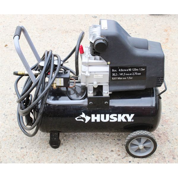 HUSKY 8 GAL. 125PSI COMPRESSOR