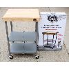 Image 1 : NEW BRADLEY SMOKER FOLDABLE KITCHEN CART