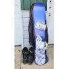 Image 1 : WOMENS ATOMIC TIKA SNOWBOARD W/ ACCESSORIES