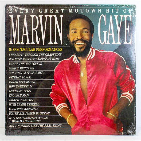 SEALED MARVIN GAYE GREATEST MOTOWN HITS RECORD