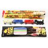 Image 1 : HAND-DECORATED OLD TIME TRAIN SET CANDLE HOLDER