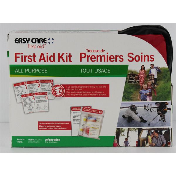 ALL PURPOSE FIRST AID KIT EASY CARE 