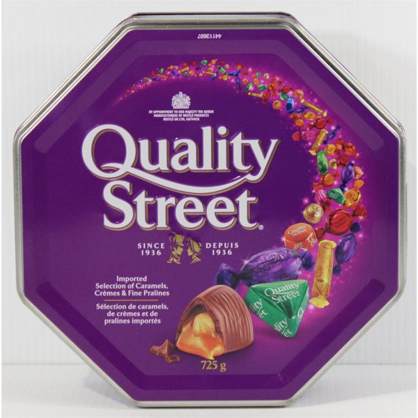 NESTLE QUALITY STREET ASST. CHOCOLATES 725G TIN