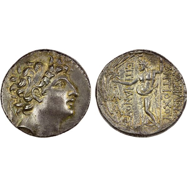 SELEUKID KINGDOM: Antiochos VIII Epiphanes (Grypos), sole reign, 121-96 BC, AR tetradrachm (16.50g),